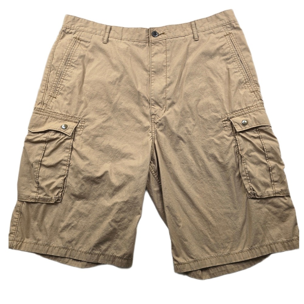 Levi's Cargo Shorts Mens 38 Tan Khaki Cotton Blend Utility 13581-0011